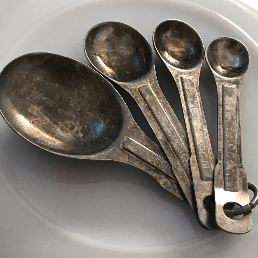 Vintage Aluminum Measuring Spoons